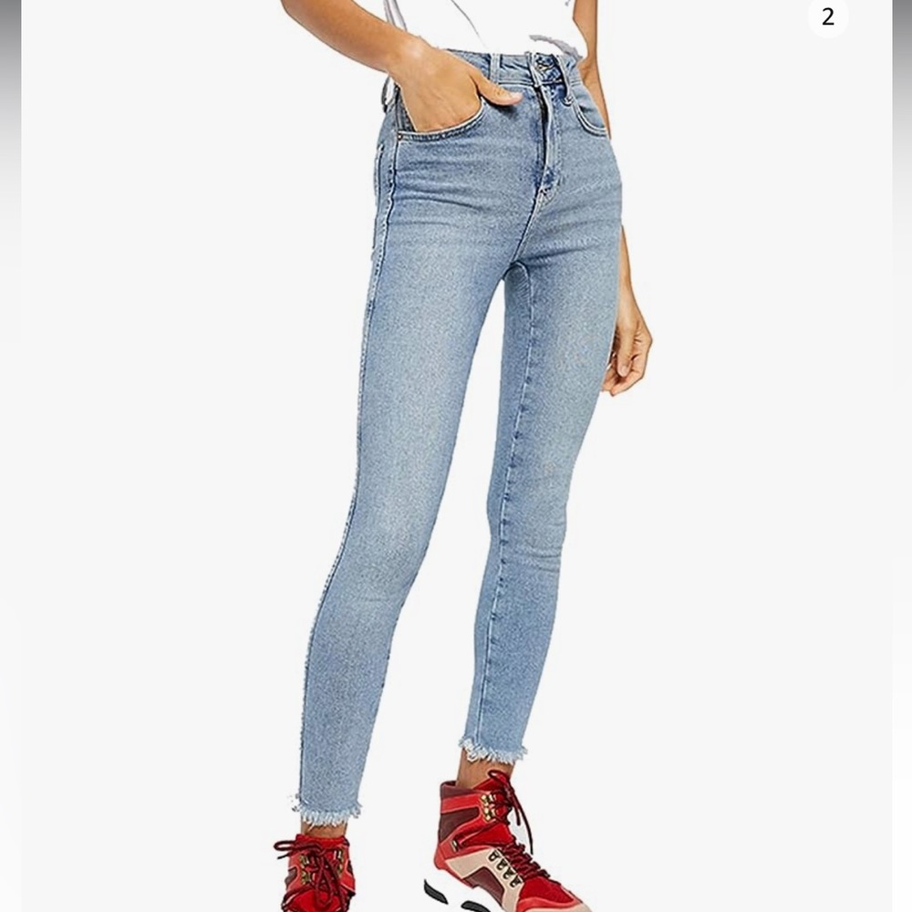 Free People We The Free Raw High-Rise Jeans